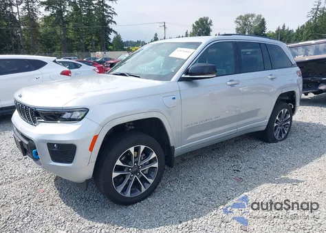 2023 Jeep Grand Cherokee 4Xe Overland из США, поврежденный, VIN 1C4RJYD69PC671807